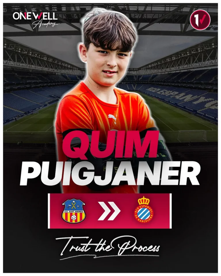 quim puigjaner portero rcd espanyol escuela porteros onewell