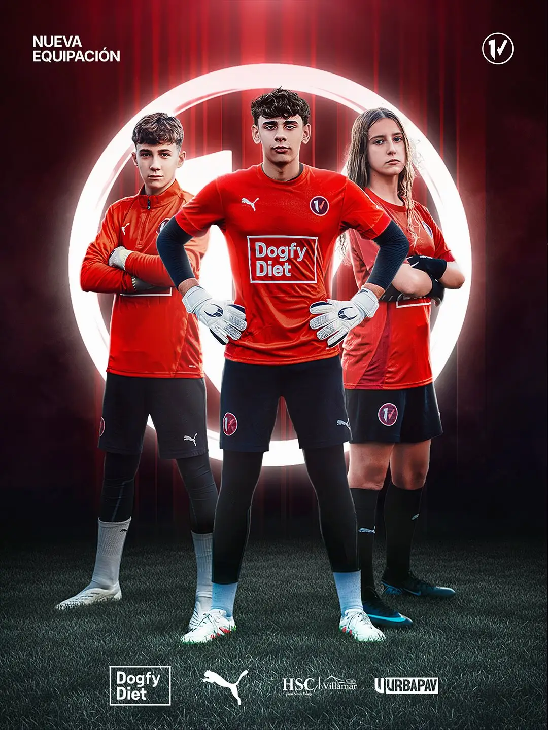 nueva equipacion porteros onewell academy puma