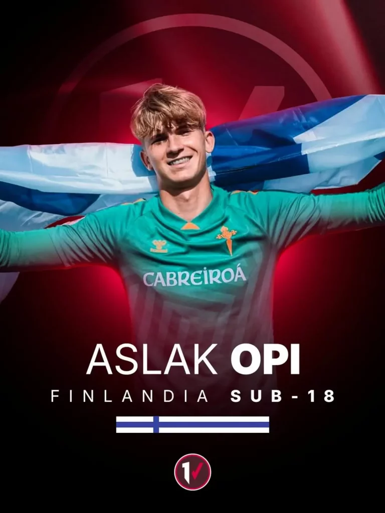 Aslak Opi portero Onewell convocado seleccion finlandia